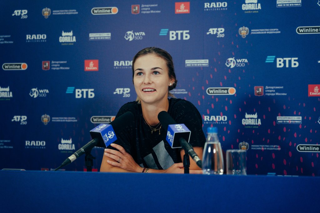Anna Kalinskaya: «I am happy with my game, it's going to be interesting to play against Sakkari!»