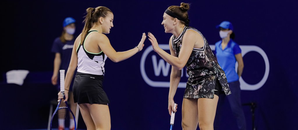 Women’s doubles: Alexandrova/Sizikova to face Dzalamidze/Rakhimova in 1/8 finals of VTB Kremlin Cup