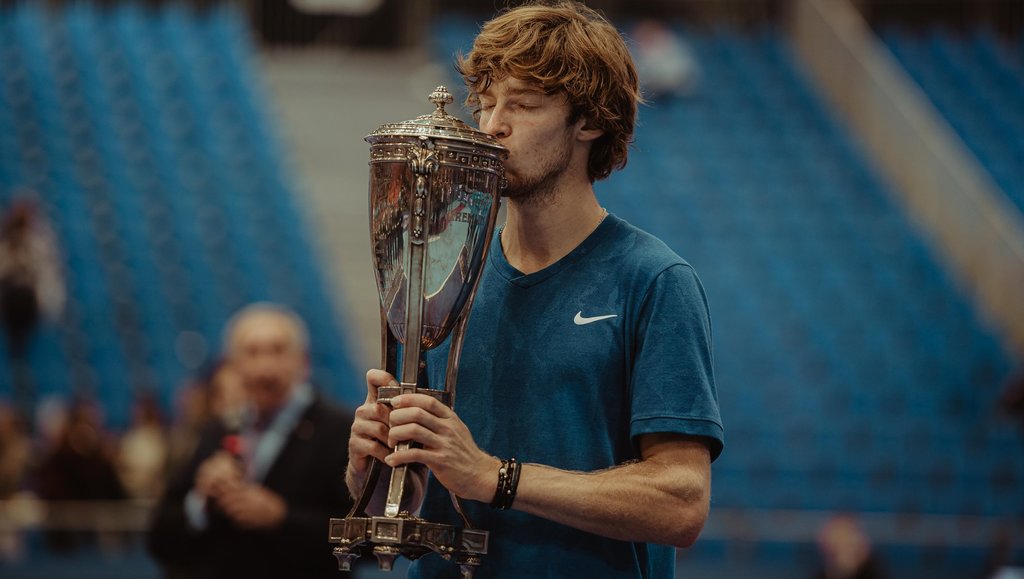 Rublev crowned champion of the 30th edition of the tournament «VTB Kremlin Cup»