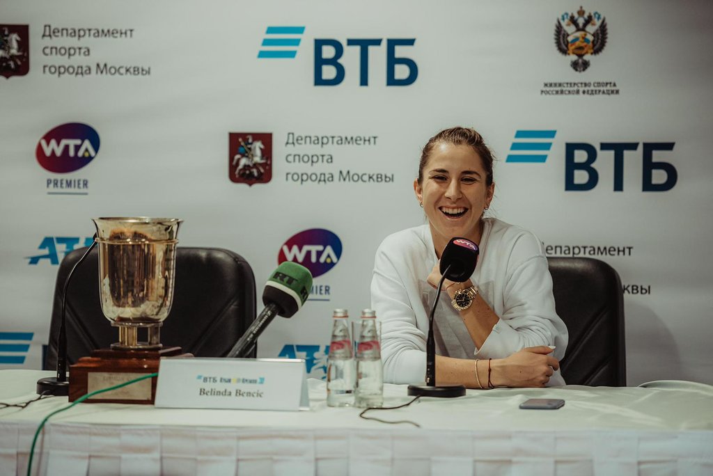 Белинда Бенчич: «ВТБ Кубок Кремля» займет особое место в моем сердце»