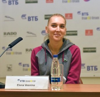 Elena Vesnina: «I was dreaming to play on the «VTB Kremlin Cup» Central сourt in my childhood»
