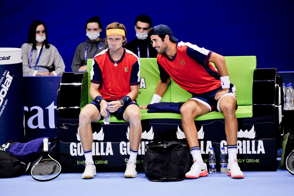 Karen Khachanov: «We adopted a very simple strategy for doubles matches - hit and run!»